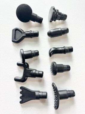 ELEFOR Massage Gun Attachment Heads Set 10 Piece Replacement Accessories